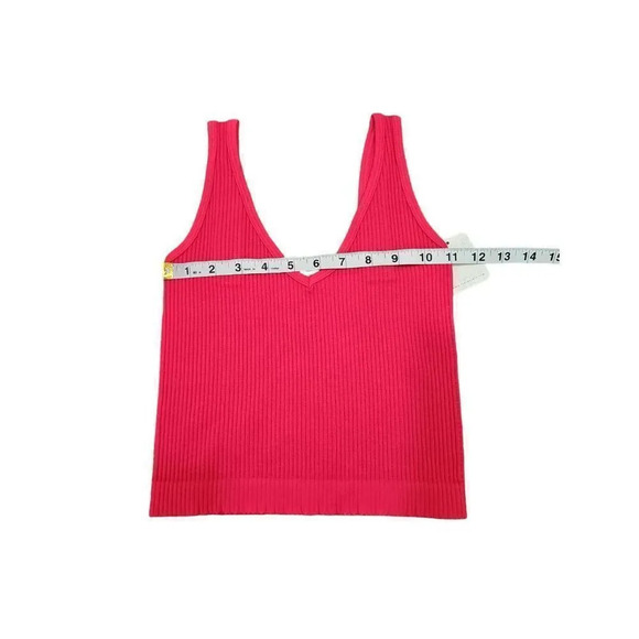 Free People Ribbed Brami Tank Top Sz XS/S - Picture 8 of 9